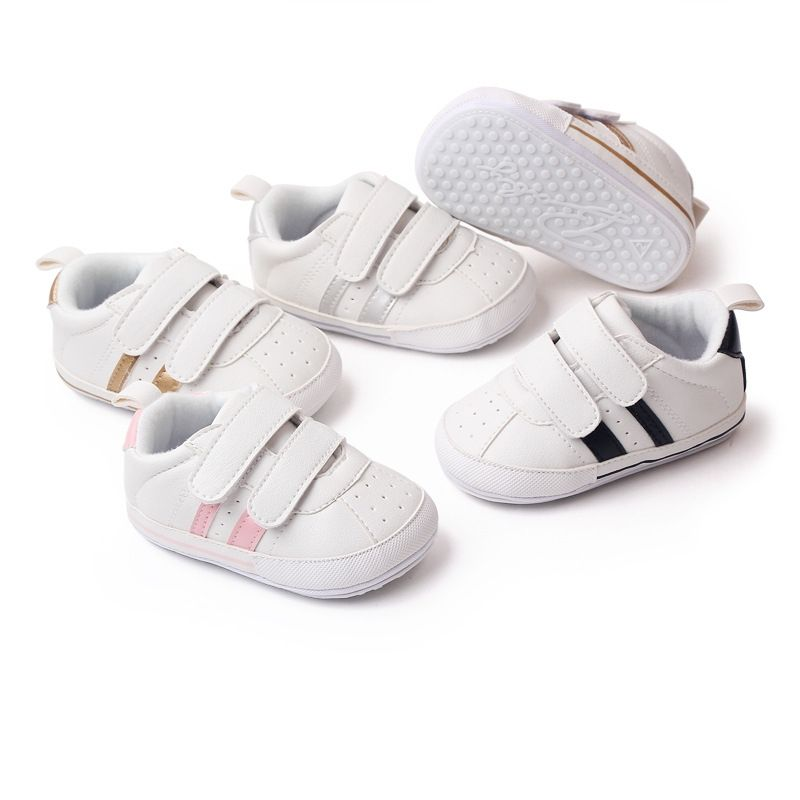 Chaussures Premiers Pas Newbaby Wellknown C-037 – Chaussons Bebe Unisexe 3-11 Mois – Semelle Caoutchouc Souple et Confortable – Collection Printemps et Automne
