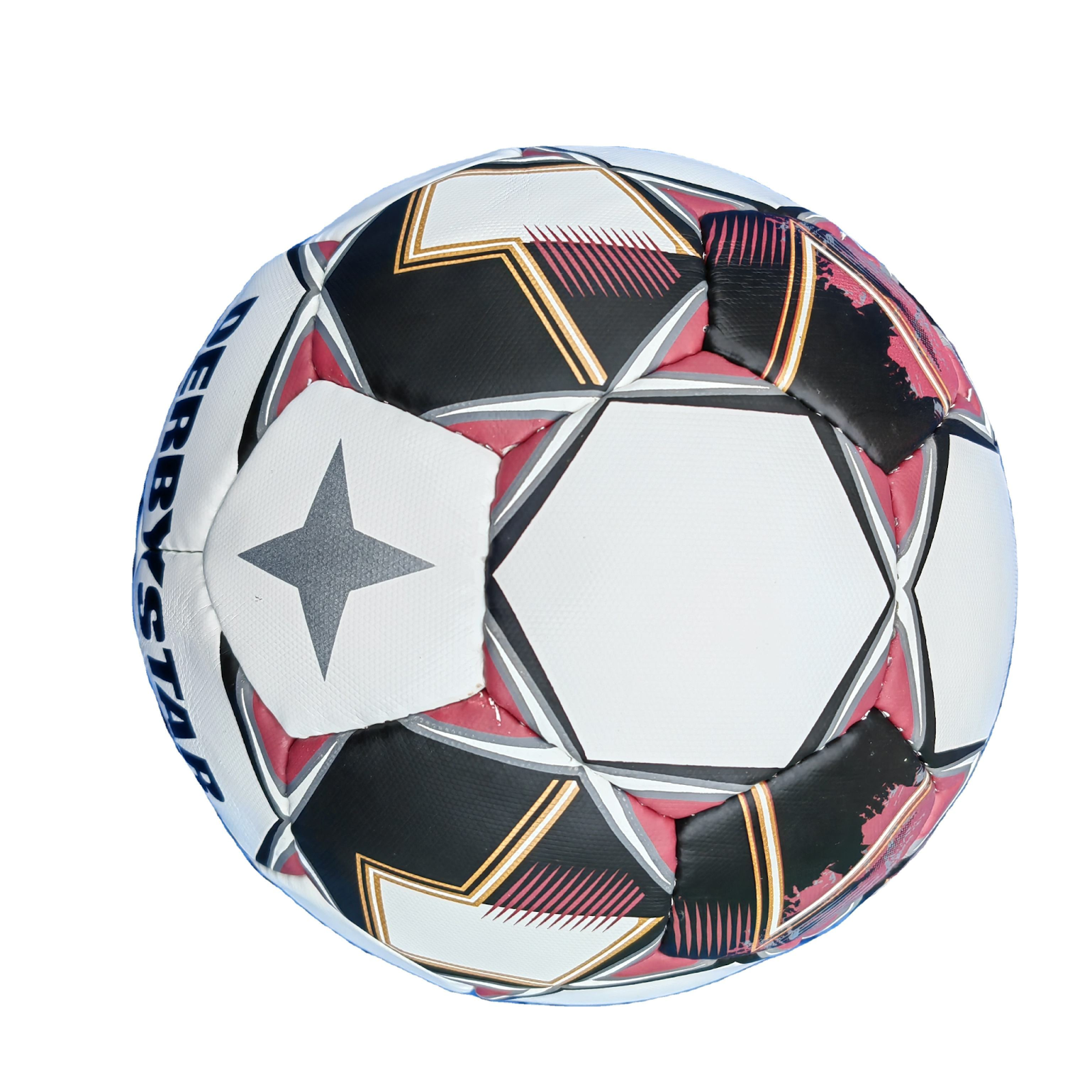 Ballon de Football Derbystar – Ballon de Soccer Professionnel Taille 5 et 4 – Vessie Caoutchouc Naturel et Revêtement PU Haute Résistance – Qualité Match et Entrainement