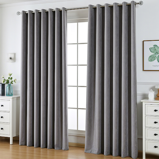 Rideaux de Luxe en Velours pour Salon Moderne – Rideaux Ondulés Personnalisés – Isolation Thermique et Tissu Ignifuge – Qualité Supérieure 